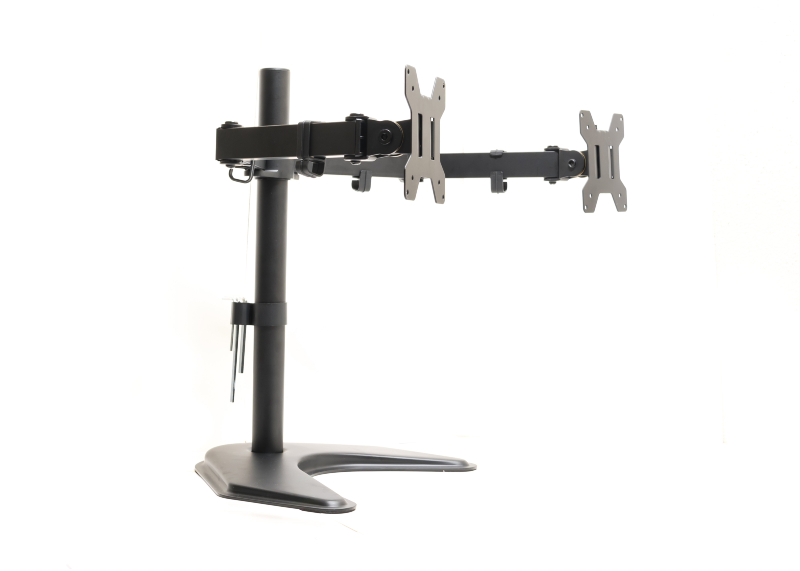 Enhancing Workflow Productivity with a Dual Monitor Arm Setup